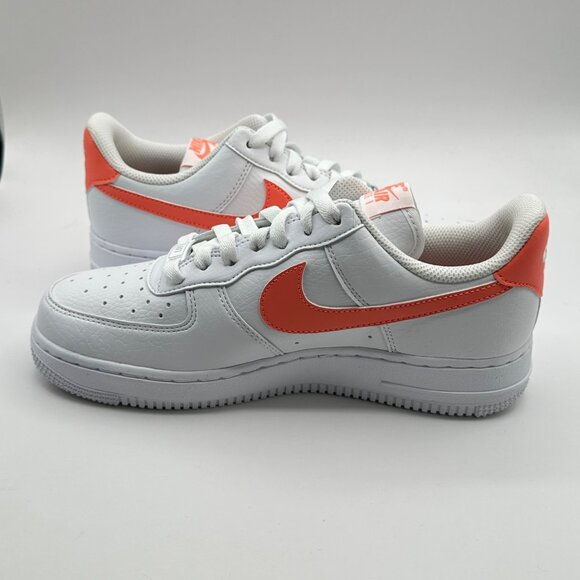 Womens Nike Air Force 1 07 Next Nature Fashion  White Mango Sz 6.5 DC9486-107 - Picture 10 of 12